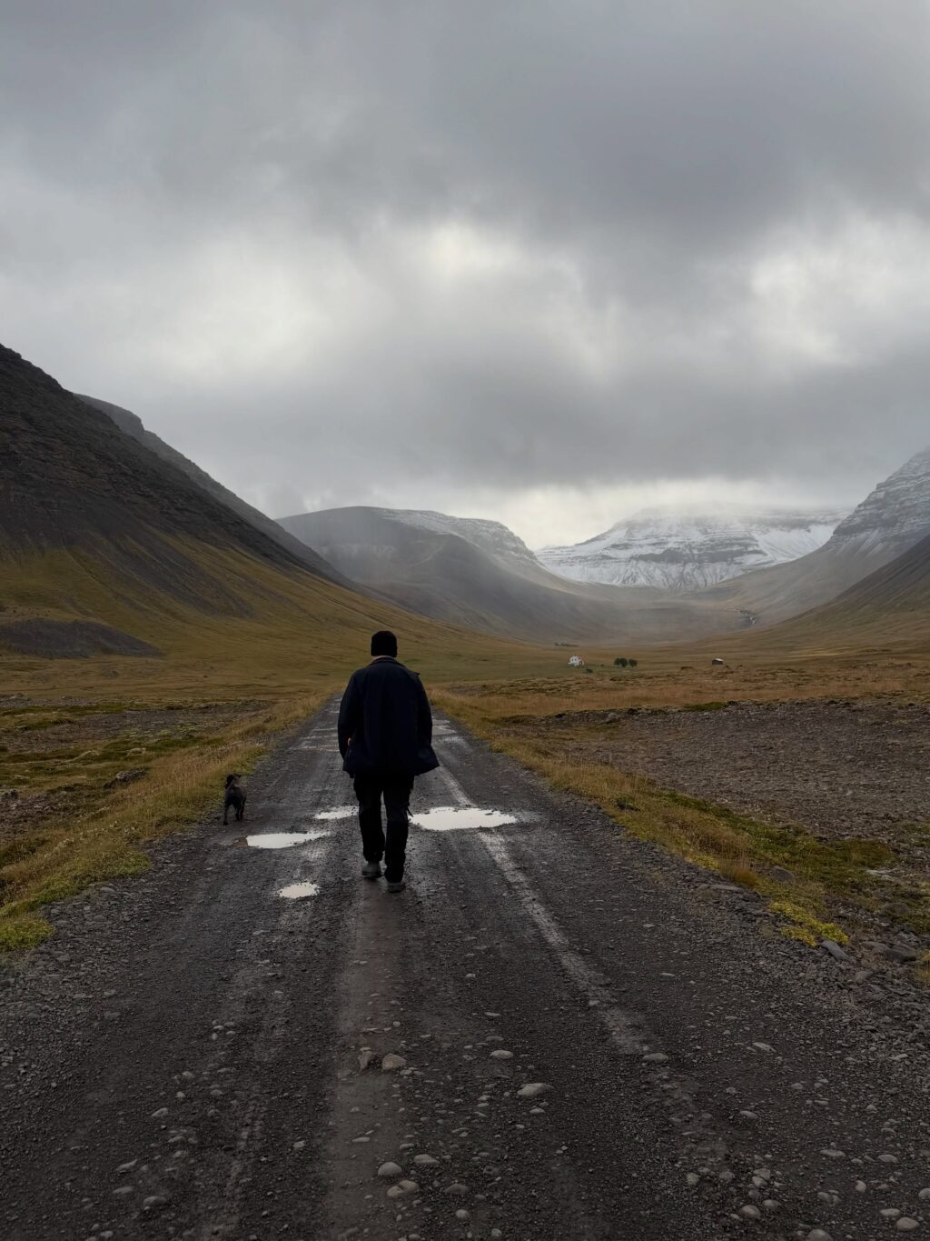 Var ég búin að segja ykkur frá fjöllunum mínum? Eða dalnum? Nú jæja, þá verðið þið bara að þola enn eina myndaseríu frá uppáhalds staðnum mínum 🥰 Það er allt önnur stemming að vera þarna að hausti og alls ekki síðri. Dramatíkin í snjókysstum hömrum á móti roðnandi lyngi…og kyrrðin nú þegar farfuglarnir eru farnir (sakna þeirra samt). Hljóðheimurinn samanstóð af sjávarnið, hrafnagargi og einstaka jarmi. Jú og skrækirnir í skógarþröstunum sem eru að missa sig í reyniberjunum.

Yndisleg helgi sem hefði mátt vera lengri en dugði samt til að fylla aðeins á birgðirnar fyrir veturinn…af berjum og andlegri ró 🥰

Hér hefði kannski dugað að skrifa: Óður til dals … en ég á það til að vera langorð 😉