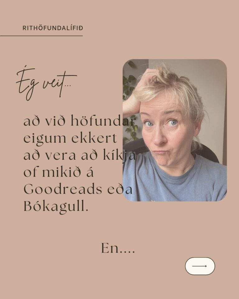 Vangaveltur dagsins 🤓

Nú styttist í útgáfu og ekki laust við frumsýningarkvíða. Þá er ágætt að skreyta sig aðeins með þeim fjöðrum sem til eru 🤗🪶

#rithöfundalífið 
#jólabókaflóð 
#bookstagram 
#bókagramm 
#eldurinn